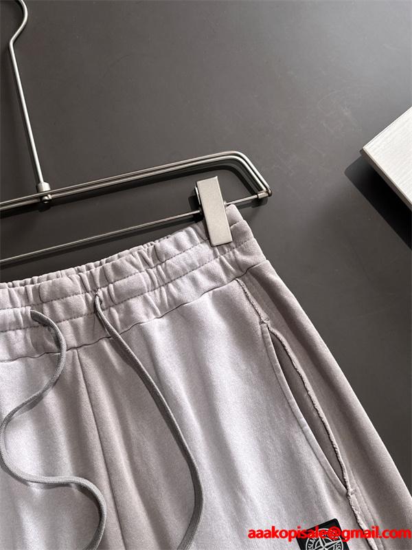 STONE ISLAND ストーンアイランド コピー 2025秋冬 プレミアム 品質 ストレートイージー パンツ 保温性