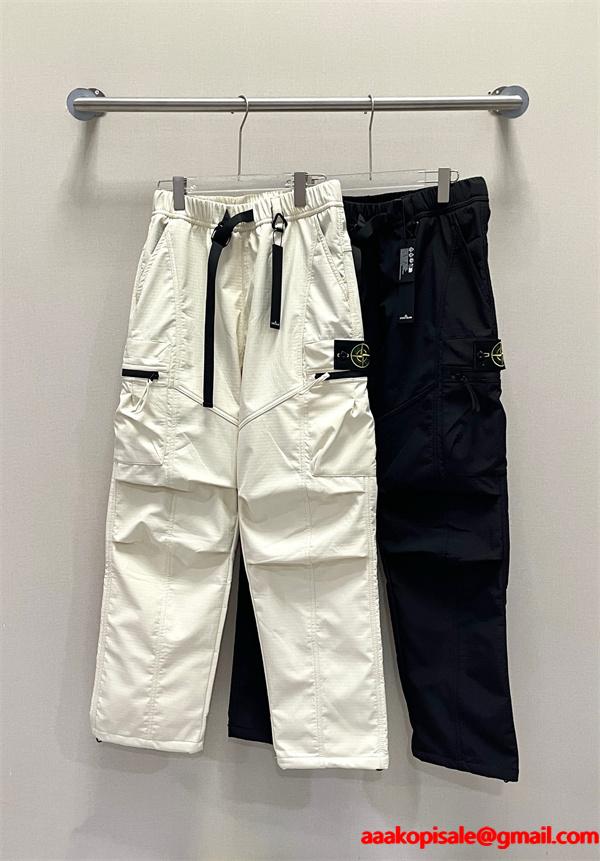 秋冬対応 多機能 STONE ISLAND ストーンアイランド コピー カーゴパンツ 防風・保温効果 トレンド
