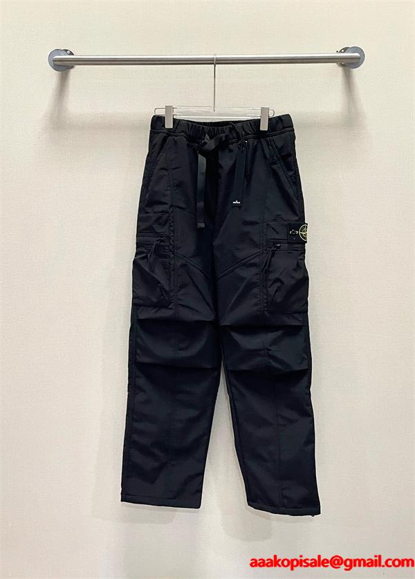 秋冬対応 多機能 STONE ISLAND ストーンアイランド コピー カーゴパンツ 防風・保温効果 トレンド