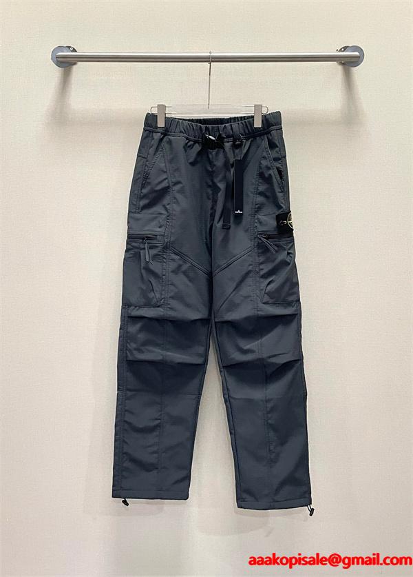 秋冬対応 多機能 STONE ISLAND ストーンアイランド コピー カーゴパンツ 防風・保温効果 トレンド