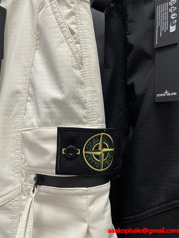 秋冬対応 多機能 STONE ISLAND ストーンアイランド コピー カーゴパンツ 防風・保温効果 トレンド