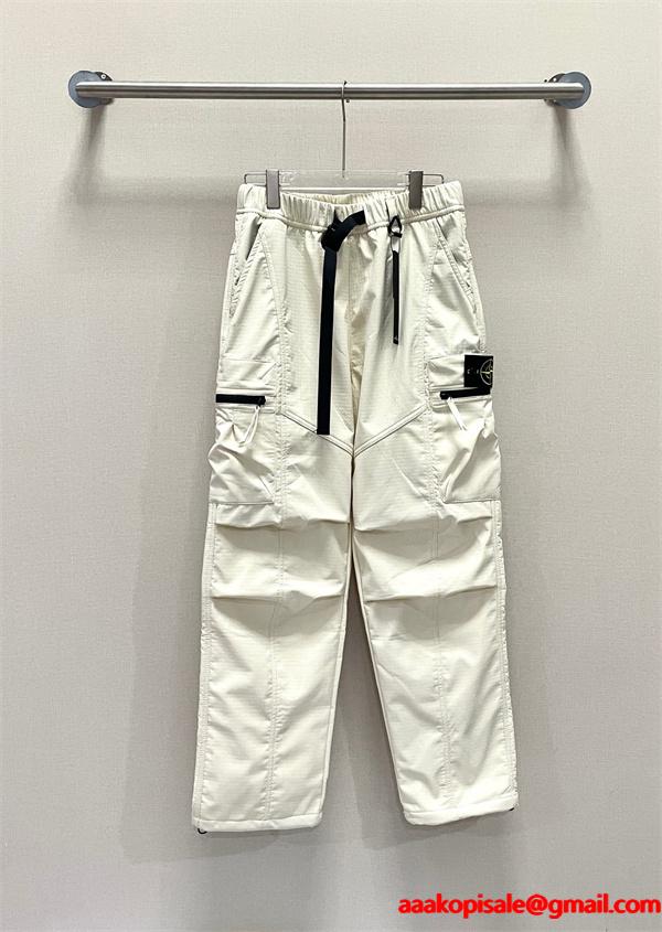 秋冬対応 多機能 STONE ISLAND ストーンアイランド コピー カーゴパンツ 防風・保温効果 トレンド