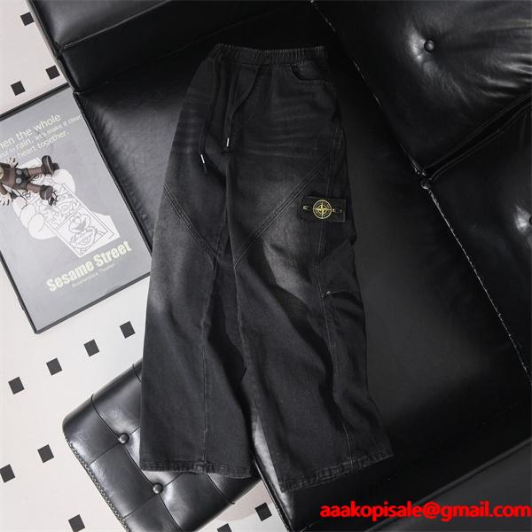 秋冬コーデ 上質デニム パンツ 売れ筋モデル STONE ISLAND ストーンアイランド スーパーコピー