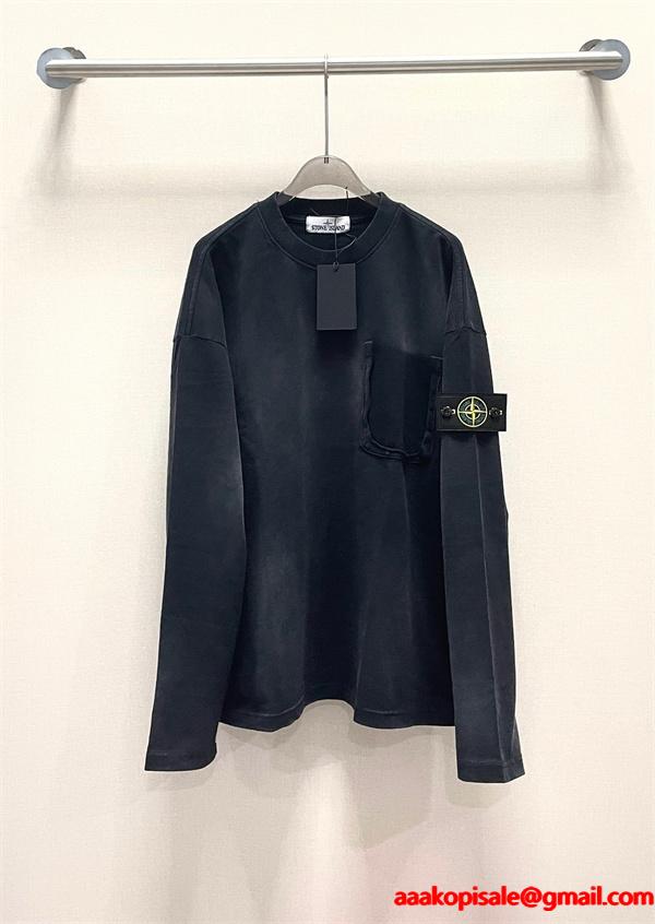 2025秋冬新作 上質コットン お洒落 ストリート パーカー STONE ISLAND ストーンアイランド コピー