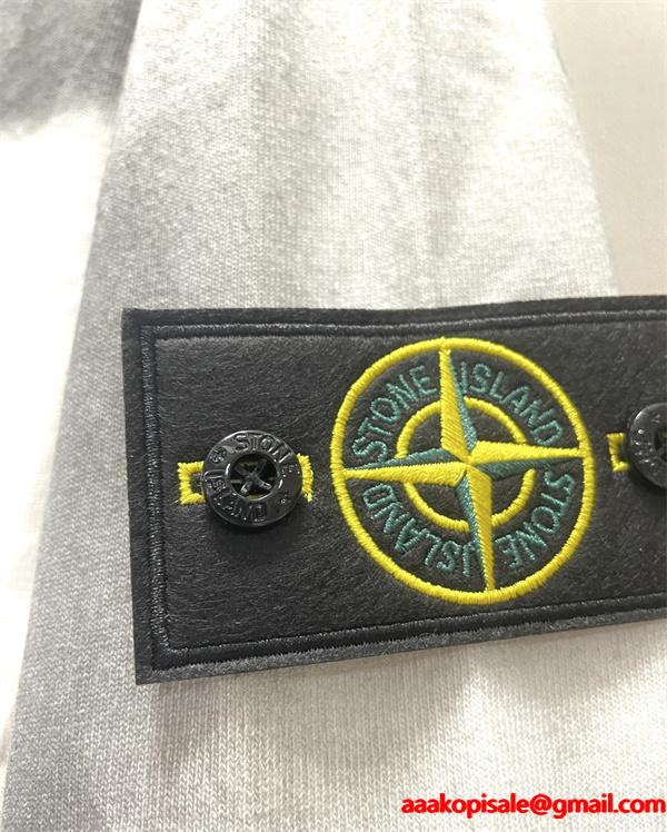 2025秋冬新作 上質コットン お洒落 ストリート パーカー STONE ISLAND ストーンアイランド コピー
