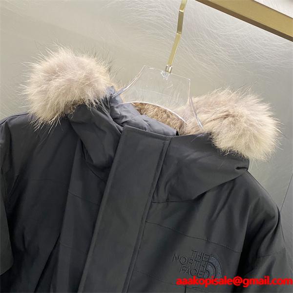 2025秋冬対応 高級感溢れる ダウンコート ファー仕様 THE NORTH FACE ザノースフェイス スーパーコピー