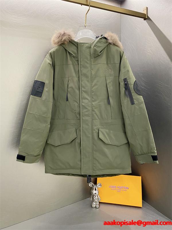 2025秋冬対応 高級感溢れる ダウンコート ファー仕様 THE NORTH FACE ザノースフェイス スーパーコピー