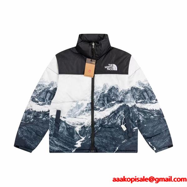 THE NORTH FACE ザノースフェイス 偽物 秋冬注目 ダウンジャケット 保温効果トレンド コーデ 