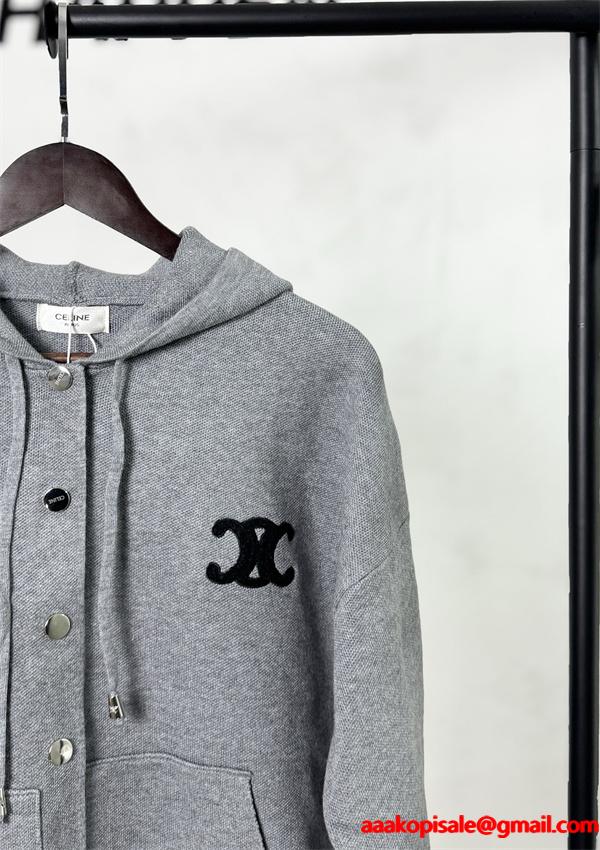 2025秋冬 CELINE ブラック トレンド 定番 プレミアム セリーヌ コピー