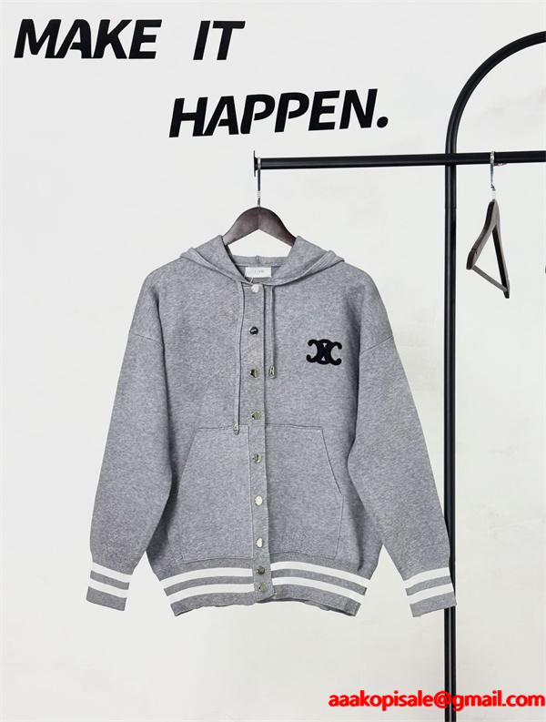 2025秋冬 CELINE ブラック トレンド 定番 プレミアム セリーヌ コピー