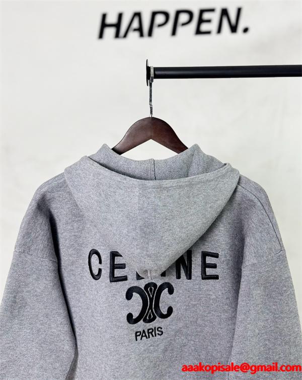 2025秋冬 CELINE ブラック トレンド 定番 プレミアム セリーヌ コピー