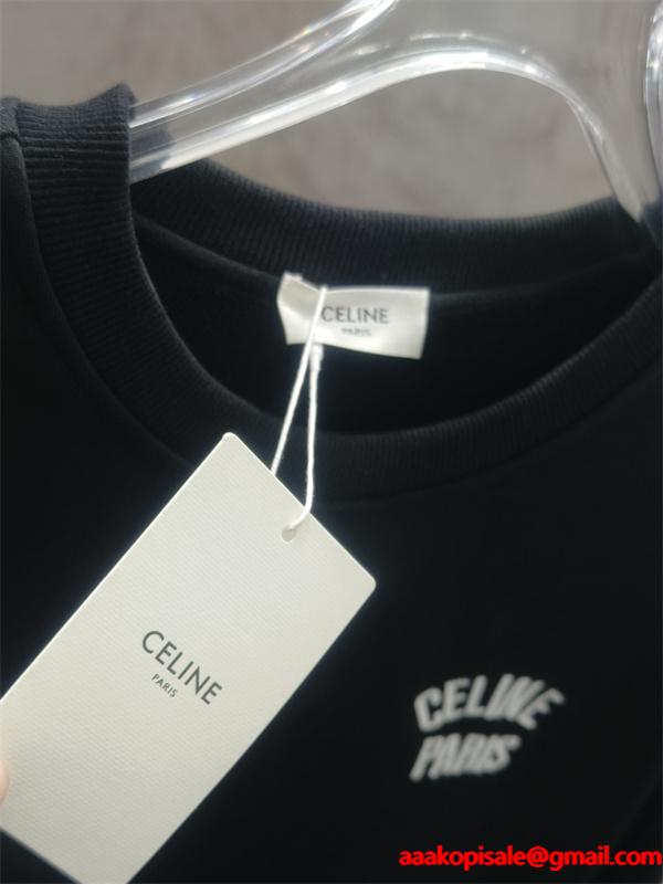 2025秋冬 CELINE PARIS ロゴ クラシック スウェット 洗練デザイン セリーヌ コピー