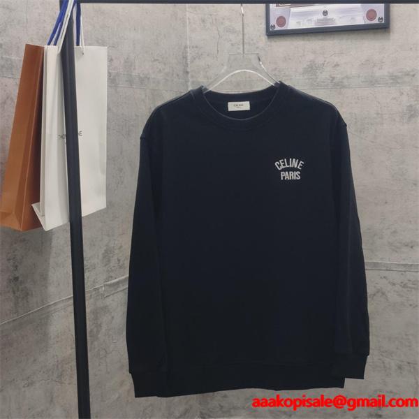 2025秋冬 CELINE PARIS ロゴ クラシック スウェット 洗練デザイン セリーヌ コピー