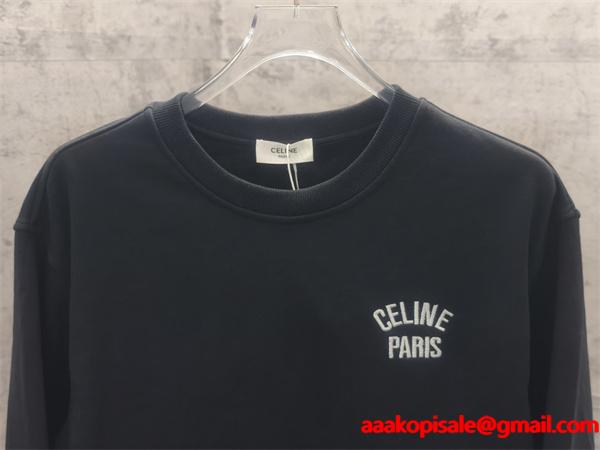 2025秋冬 CELINE PARIS ロゴ クラシック スウェット 洗練デザイン セリーヌ コピー