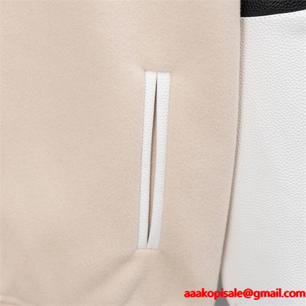 セリーヌ コピー 2025秋冬 CELINE ベージュ ジャケット 柔らか温もり感 洗練