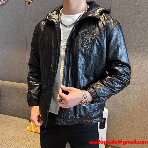 ☆2026最新☆Chrome Heartsクロムハーツジャケットコピー中綿入れ保温性抜群数量限定アイテム