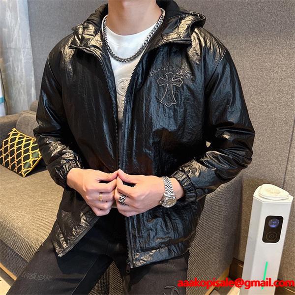 ☆2026最新☆Chrome Heartsクロムハーツジャケットコピー中綿入れ保温性抜群数量限定アイテム