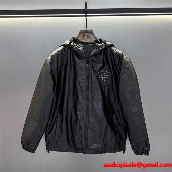 ☆2026最新☆Chrome Heartsクロムハーツジャケットコピー中綿入れ保温性抜群数量限定アイテム