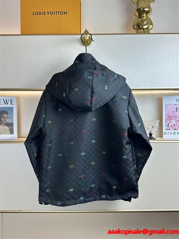 グッチ コピー 2026新作 GUCCI ブラック ジャケット 希少 レア デザイン性抜群