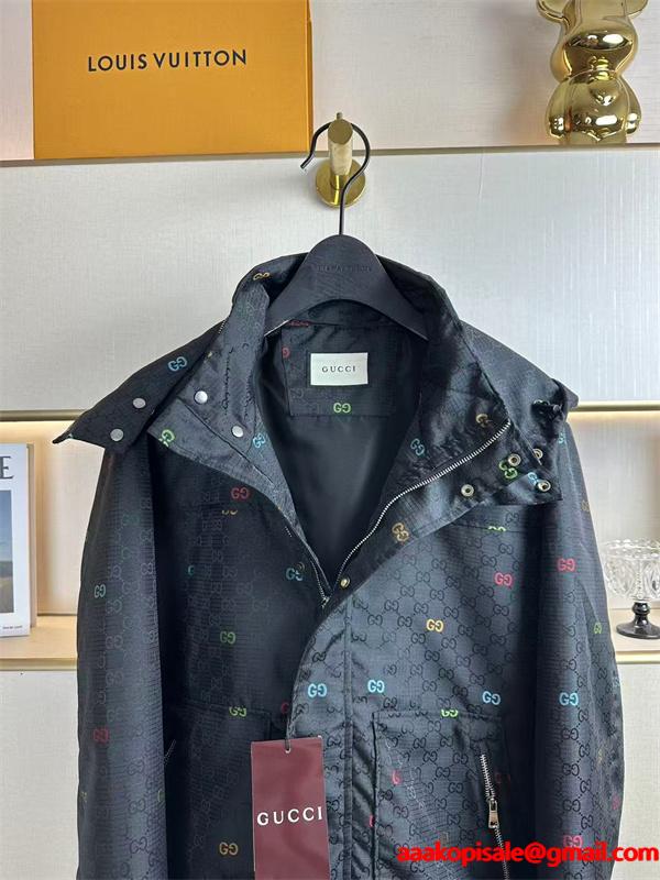 グッチ コピー 2026新作 GUCCI ブラック ジャケット 希少 レア デザイン性抜群