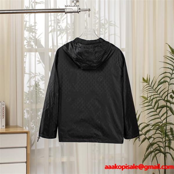 2026新作 GUCCI ブラック ジャケット 数量限定 プレミアム グッチ コピー