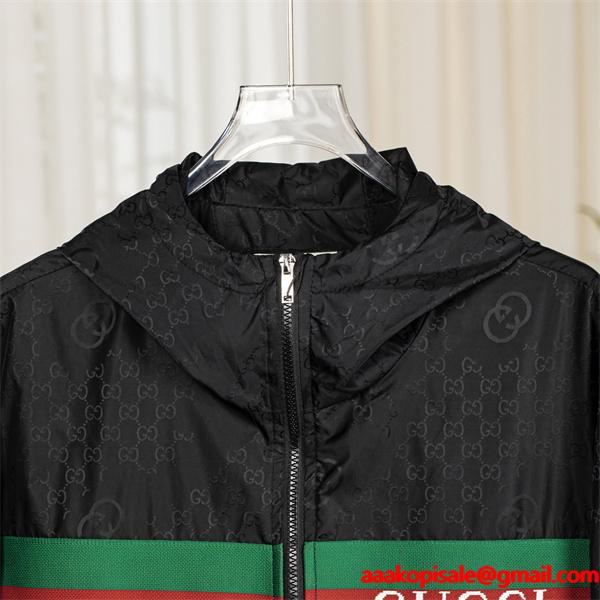 2026新作 GUCCI ブラック ジャケット 数量限定 プレミアム グッチ コピー