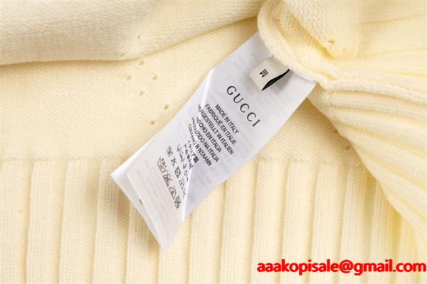 2026新作 GUCCI グッチ コピー アイボリー ニット 新作 上品 着心地抜群