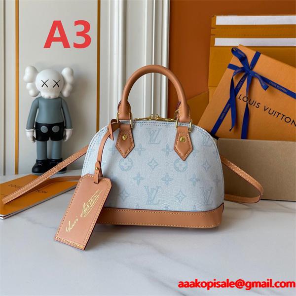 上品 LOUIS VUITTON ルイヴィトン コピー ボストンバッグ ベージュ ハンドル付き レディース定番