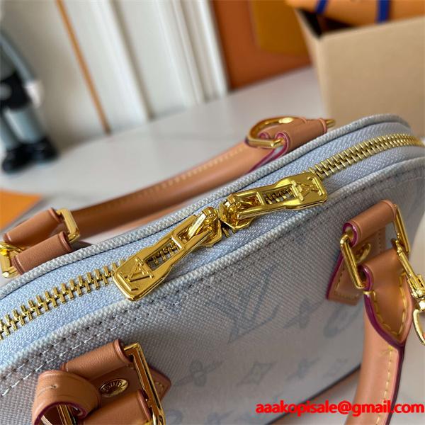 上品 LOUIS VUITTON ルイヴィトン コピー ボストンバッグ ベージュ ハンドル付き レディース定番