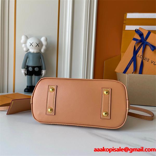 上品 LOUIS VUITTON ルイヴィトン コピー ボストンバッグ ベージュ ハンドル付き レディース定番