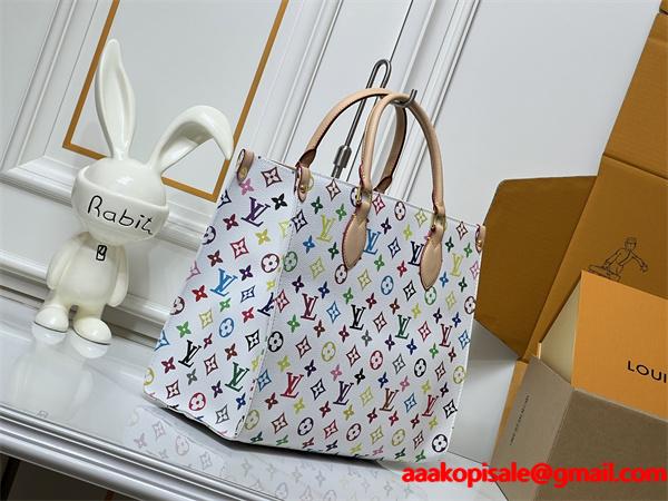 LOUIS VUITTON ルイヴィトン コピー 話題沸騰 マルチカラーデザイン トートバッグ 大容量 