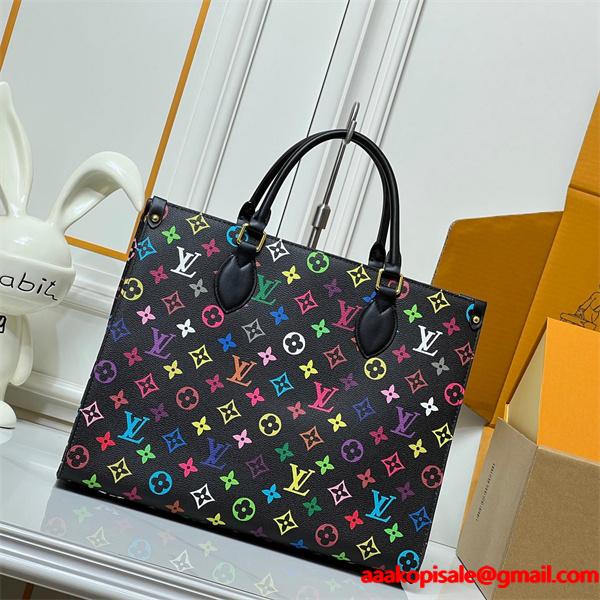 LOUIS VUITTON ルイヴィトン コピー 話題沸騰 マルチカラーデザイン トートバッグ 大容量 