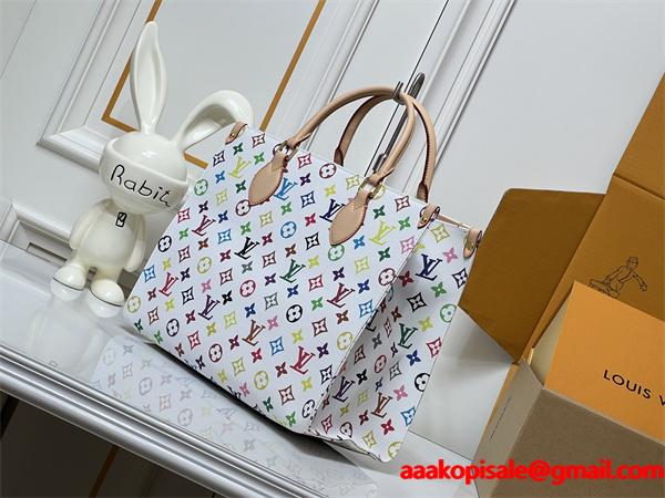 LOUIS VUITTON ルイヴィトン コピー 話題沸騰 マルチカラーデザイン トートバッグ 大容量 