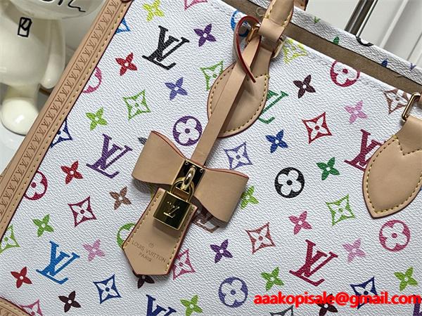 話題 マルチカラーモノグラム LOUIS VUITTON ルイヴィトン コピー トートバッグ 高級感 大容量