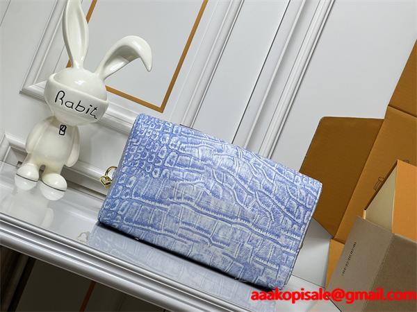 数量限定 クロコ調デザイン LOUIS VUITTON ルイヴィトン コピー ミニボストンバッグ 高級感