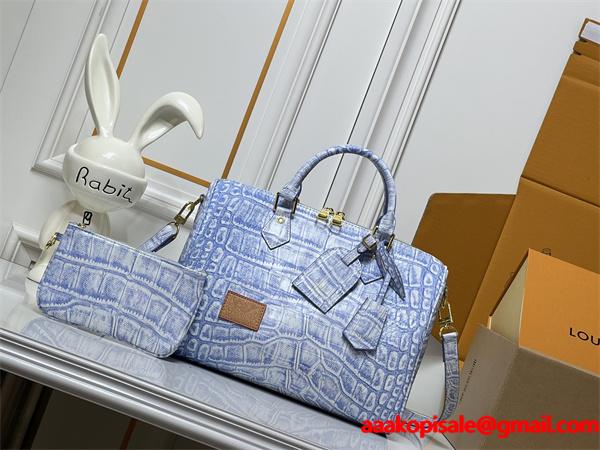 数量限定 クロコ調デザイン LOUIS VUITTON ルイヴィトン コピー ミニボストンバッグ 高級感