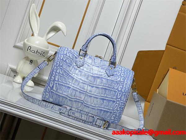 数量限定 クロコ調デザイン LOUIS VUITTON ルイヴィトン コピー ミニボストンバッグ 高級感