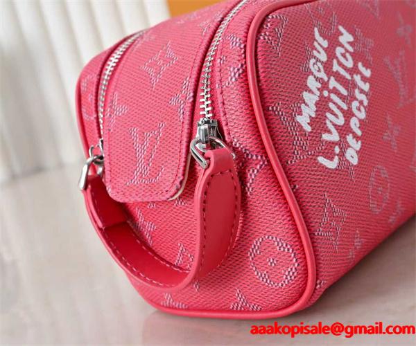 注目カラー モノグラム ポーチ コンパクト 小物収納 LOUIS VUITTON ルイヴィトン コピー