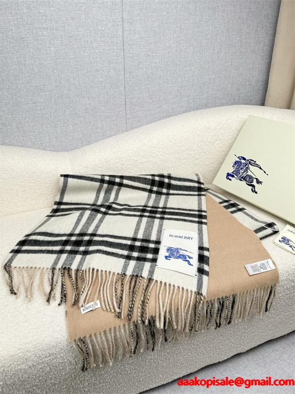 定番チェック柄 ストール  肌触り良好 冬コーデ BURBERRY バーバリー コピー