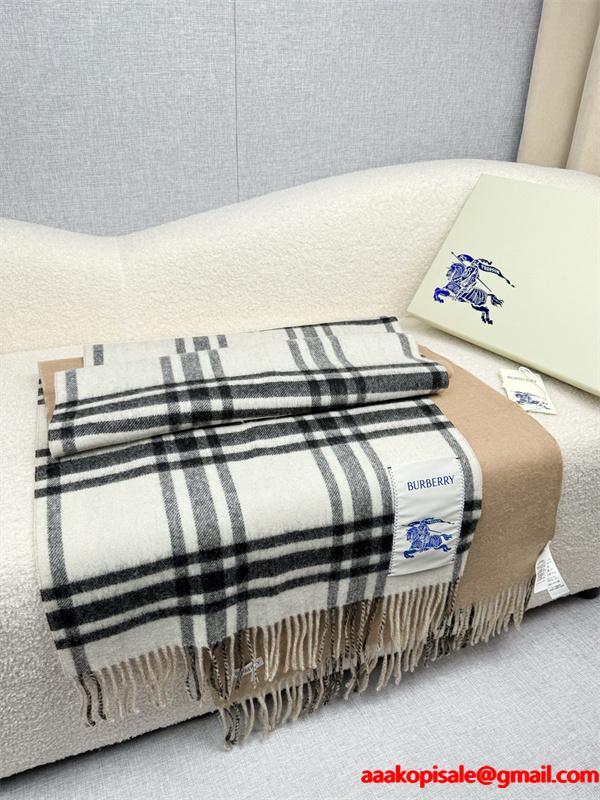 定番チェック柄 ストール  肌触り良好 冬コーデ BURBERRY バーバリー コピー