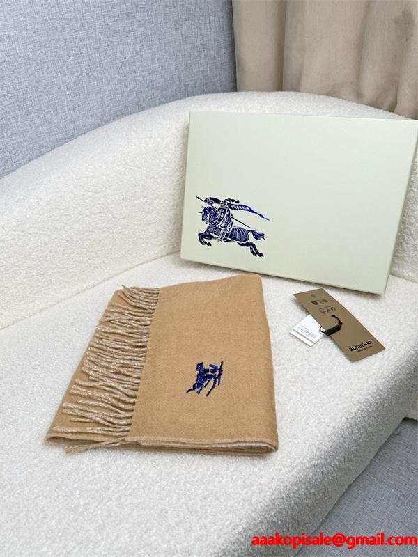 BURBERRY バーバリー コピー 上質素材 マフラー ベージュ 温かさ カジュアル