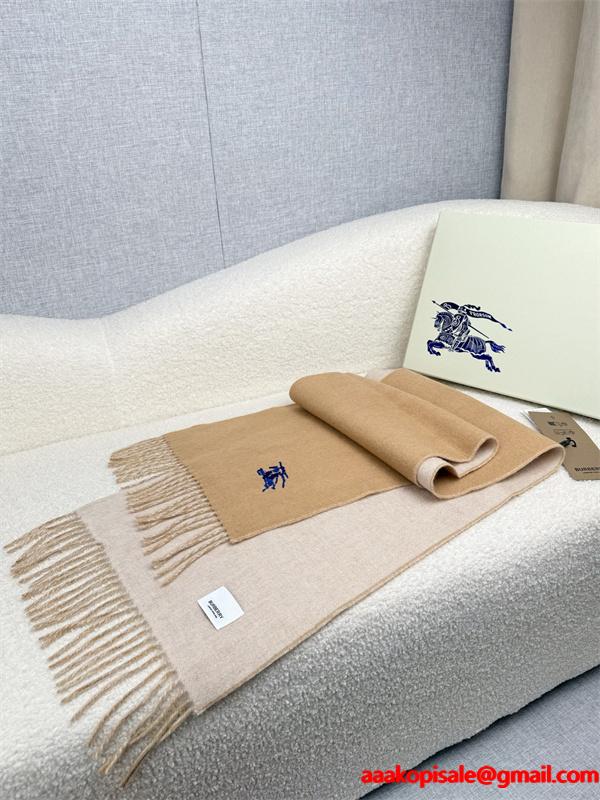 BURBERRY バーバリー コピー 上質素材 マフラー ベージュ 温かさ カジュアル