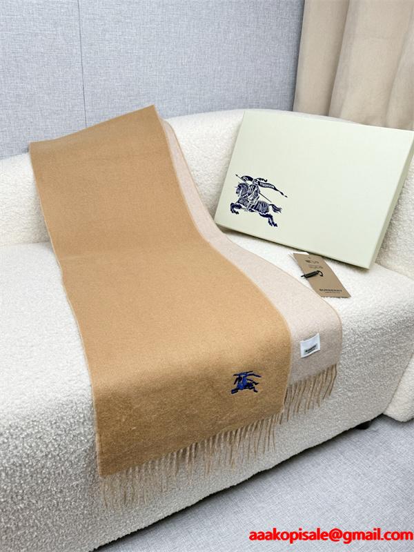 BURBERRY バーバリー コピー 上質素材 マフラー ベージュ 温かさ カジュアル