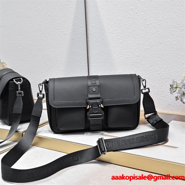  高級感漂う ブラック ショルダーバッグ シンプル DIOR ディオール コピー