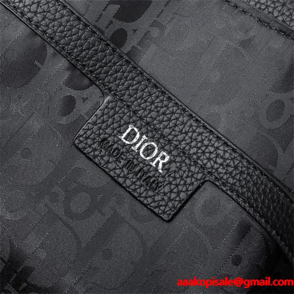  高級感漂う ブラック ショルダーバッグ シンプル DIOR ディオール コピー