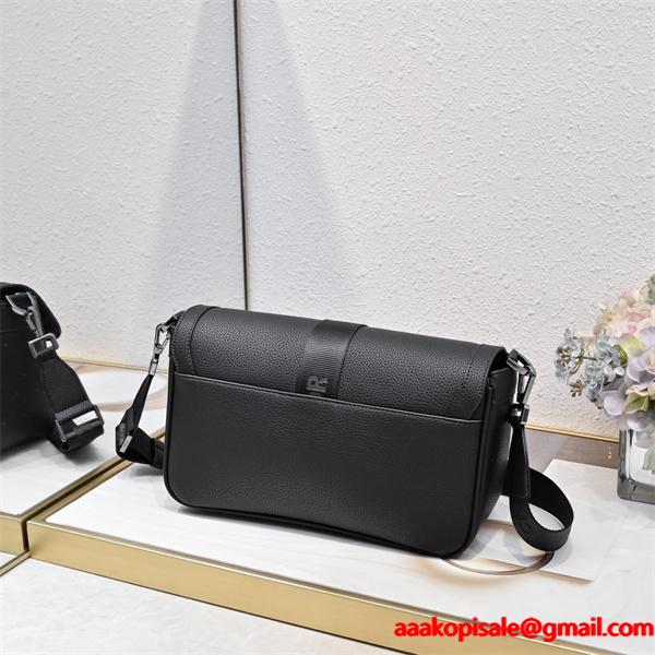  高級感漂う ブラック ショルダーバッグ シンプル DIOR ディオール コピー