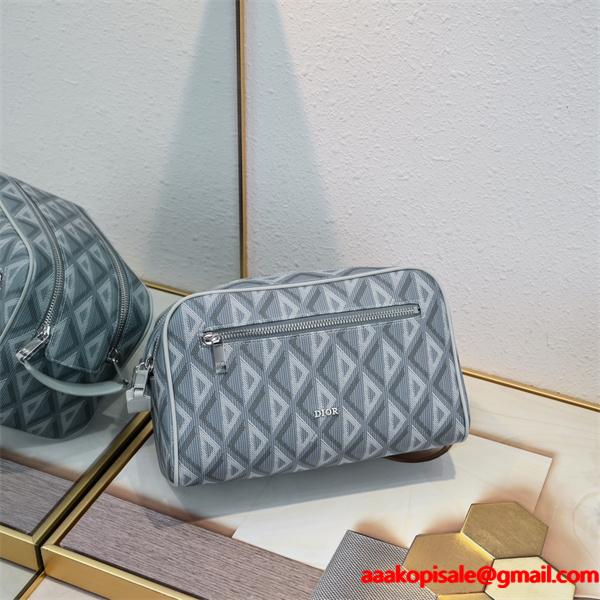 スタイリッシュ DIOR ディオール コピー ボックスポーチ 幾何 軽量 コンパクト