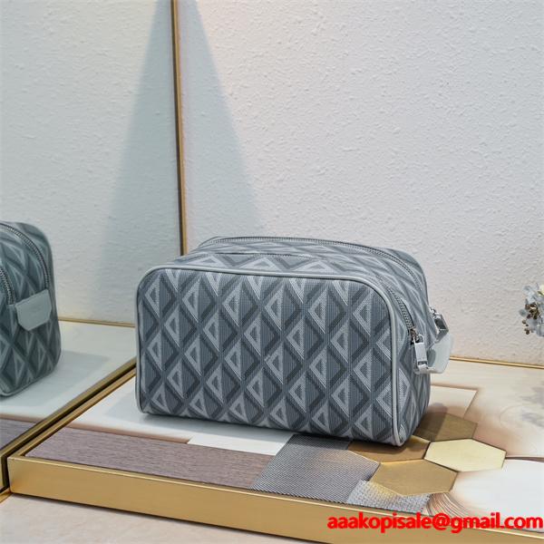 スタイリッシュ DIOR ディオール コピー ボックスポーチ 幾何 軽量 コンパクト