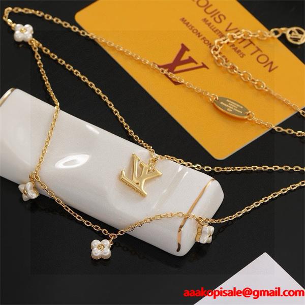 素敵2026新作❤ルイヴィトンネックレスコピーLOUIS VUITTONアクセサリー激安通販ギフトおすすめ