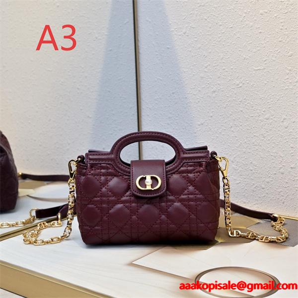 DIOR ディオール コピー コンパクト ハンドル付き ショルダーバッグ 上品